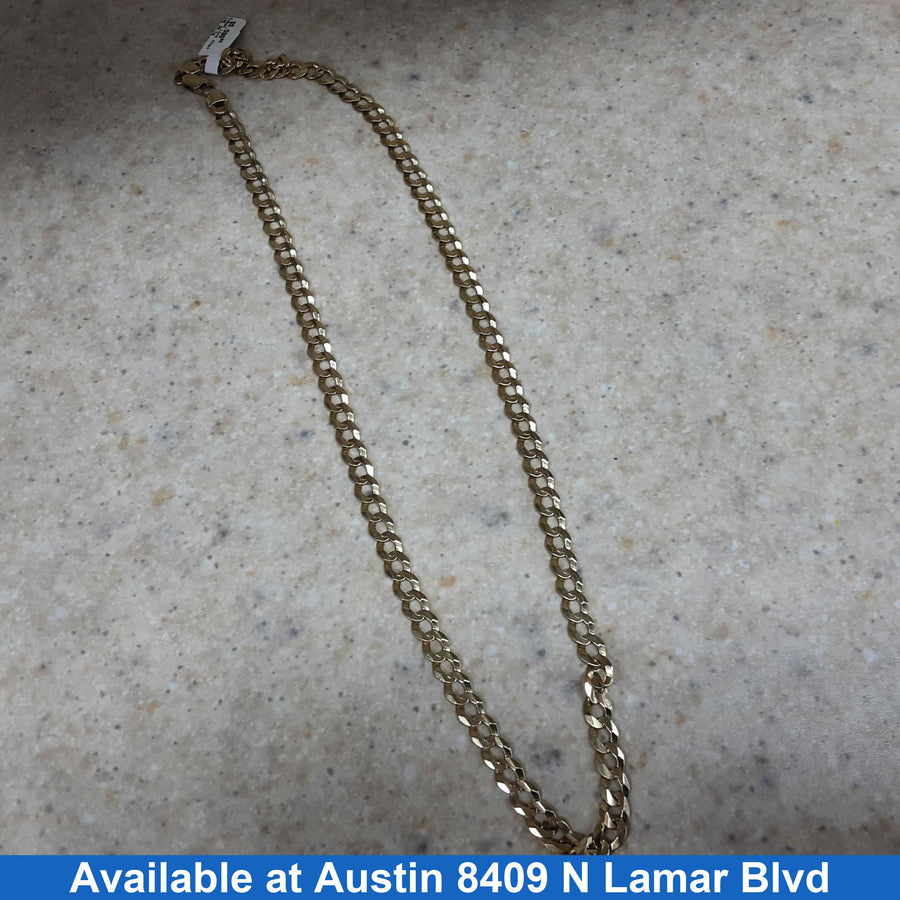 Cuban Link Chain - Yellow Gold 14k (.585) 39.1 grams 24 inch