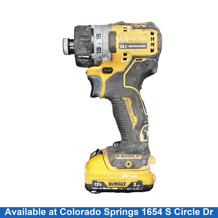 Dewalt Dcf601 Yellow Cordless Impact Drill