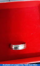 Ring - Wedding Band - Silver 9.6 grams Size 20