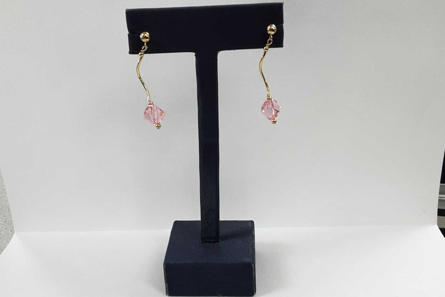 Earrings - Yellow Gold 14k (.585) 1.7 grams