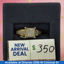 Women's Ring - Yellow Gold 10k (.417) 2.8 grams Size 6