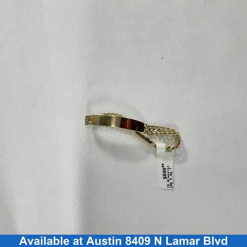 ID Bracelet - Yellow Gold 10k (.417) 5.8 grams 6 inch