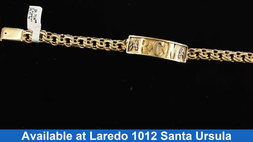 ID Bracelet - Yellow Gold 10k (.417) 47.3 grams 8 inch