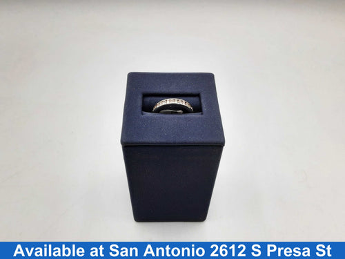 Women's Ring - Anniversary - White Gold 14k (.585) 2 grams Size 20