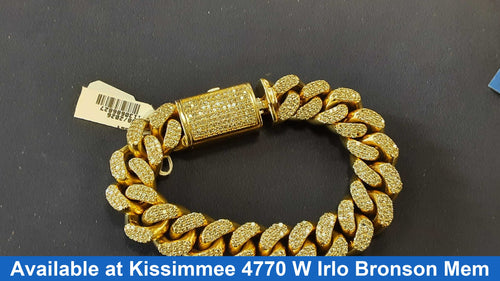Bracelet - Yellow Gold 10k (.417) 94.3 grams 6 inch