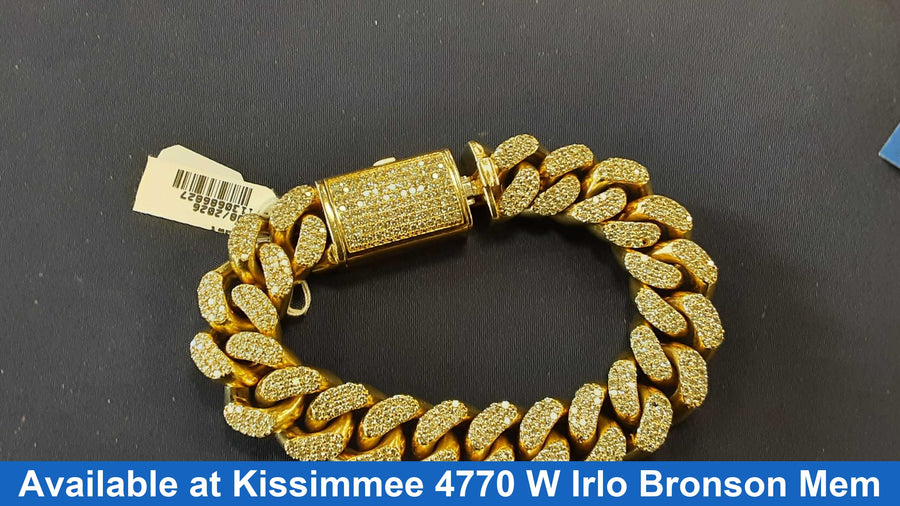 Bracelet - Yellow Gold 10k (.417) 94.3 grams 6 inch