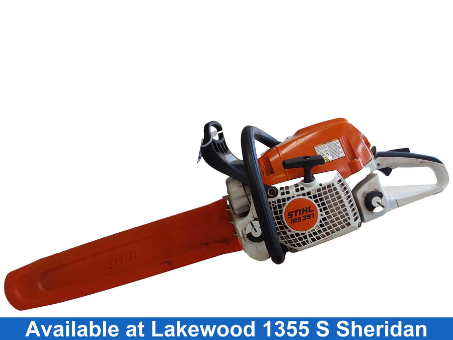 Stihl Ms391 Orange Chain Saw