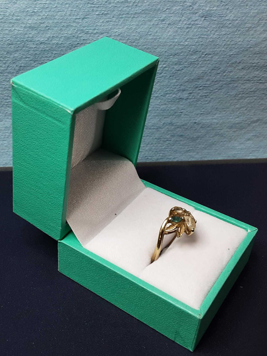 Women's Ring - Yellow Gold 10k (.417) 2.3 grams Size 8.5