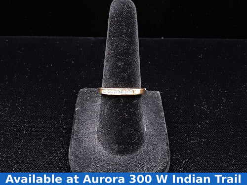 Ring - Wedding Band - Yellow Gold 14k (.585) 1.8 grams Size 5.5
