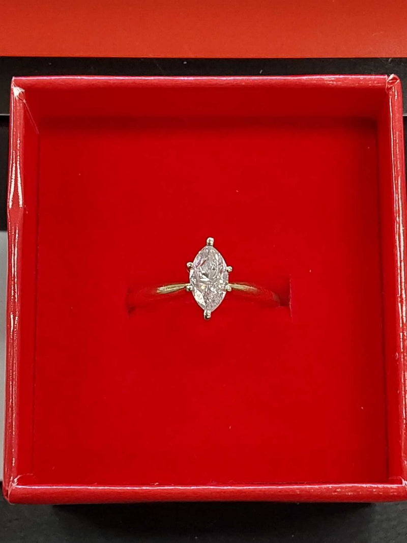 Yellow Gold 10k (.417) 1.9 Grams Size 8