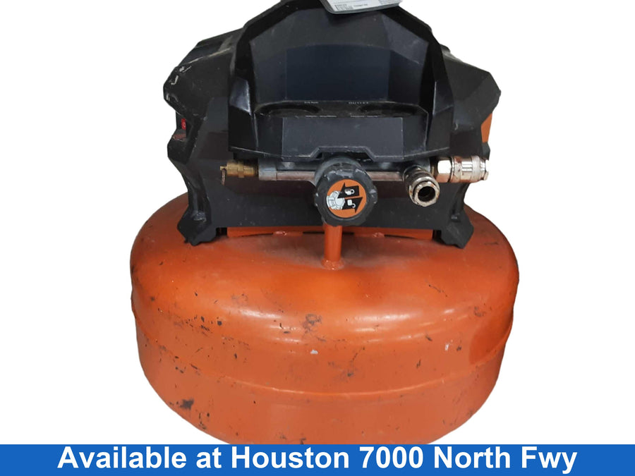 Ridgid Orange Electric Compressor