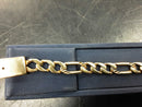 Figaro Bracelet - Yellow Gold 10k (.417) 25.3 grams 9 inch