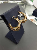Bangle Earrings - Yellow Gold 14k (.585) 4.9 grams