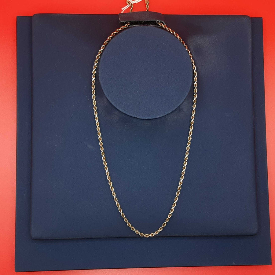 Rope Chain - Yellow Gold 10k (.417) 6.1 grams 18 inch