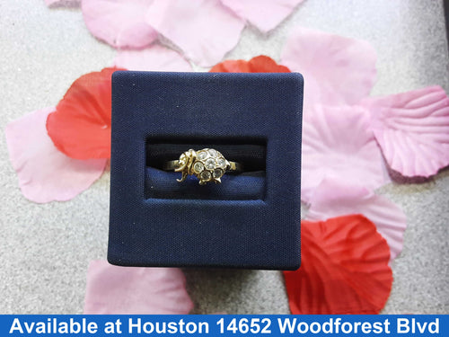 Women's Ring - Yellow Gold 10k (.417) 1.6 grams Size 8