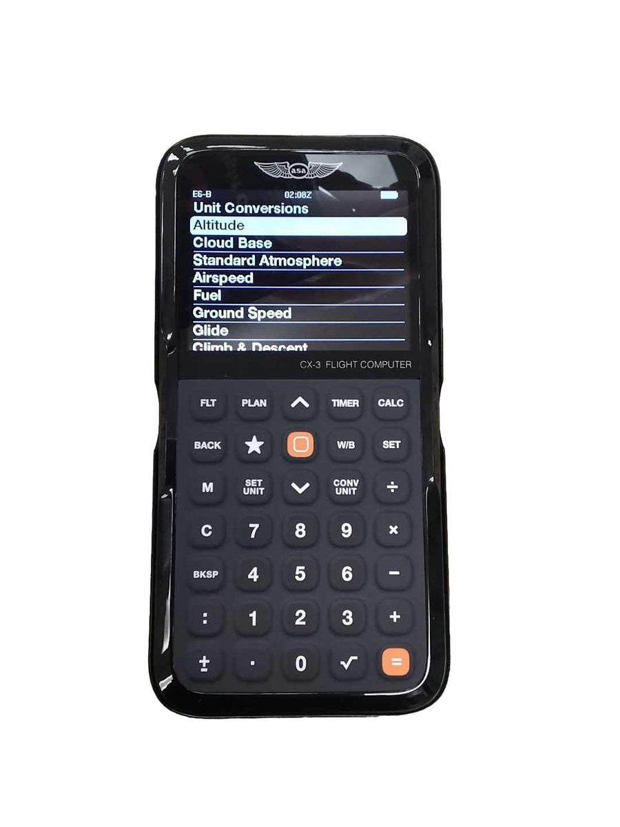 Airclassics Cx-3 Black Calculator