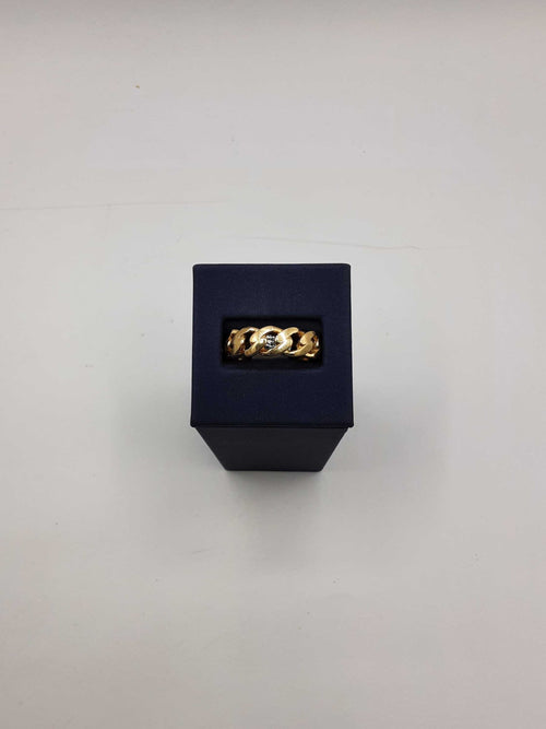 Men's Ring - Yellow Gold 14k (.585) 6.5 grams Size 20