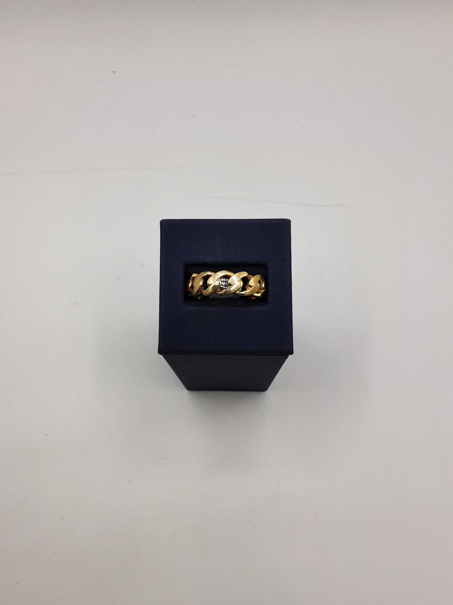 Men's Ring - Yellow Gold 14k (.585) 6.5 grams Size 20