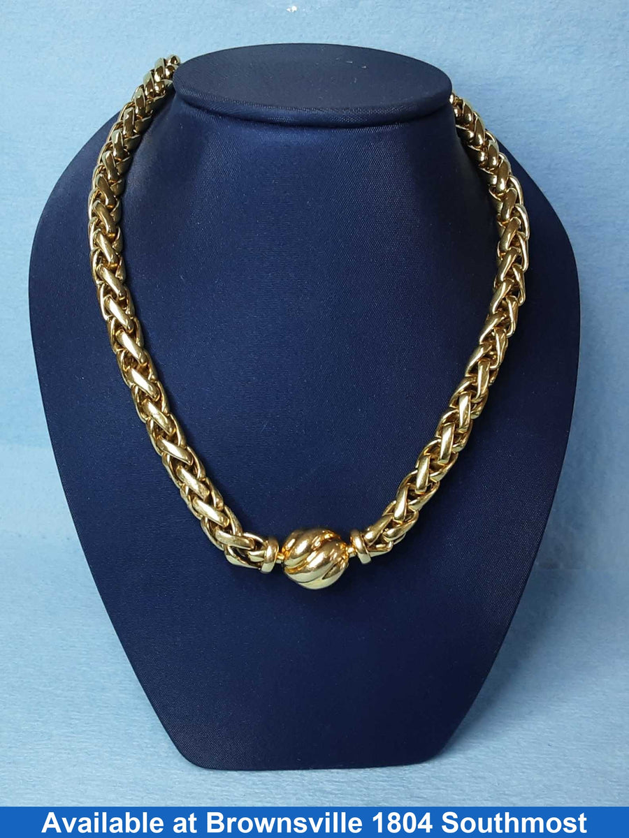 Fox Tail Chain - Yellow Gold 18k (.750) 51.4 grams 18 inch