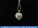 Diamond Pendant - White Gold 14k (.585) 6.7 grams