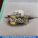Ring - Wedding Band - Yellow Gold 14k (.585) 10.8 grams Size 8