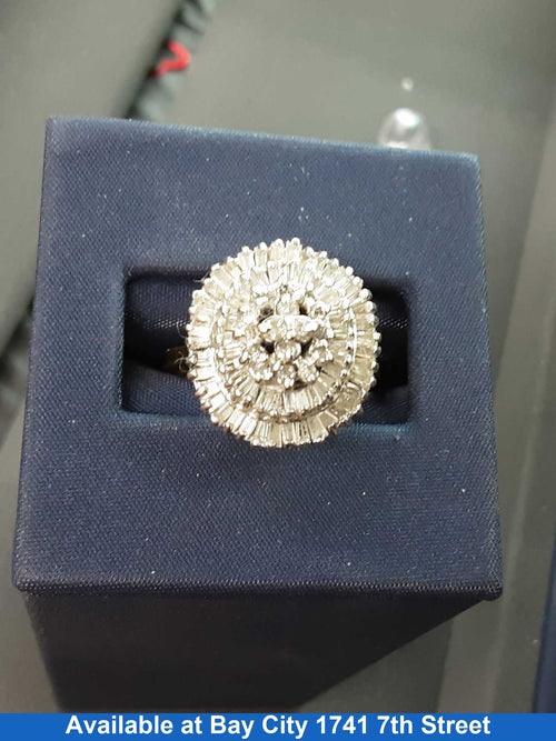 Women's Ring - Yellow Gold 14k (.585) 6.6 grams Size 8