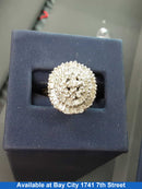 Women's Ring - Yellow Gold 14k (.585) 6.6 grams Size 8
