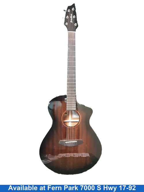 Breedlove Wildwood Pro 2 Brown Acoustic / Electric Classic Guitar