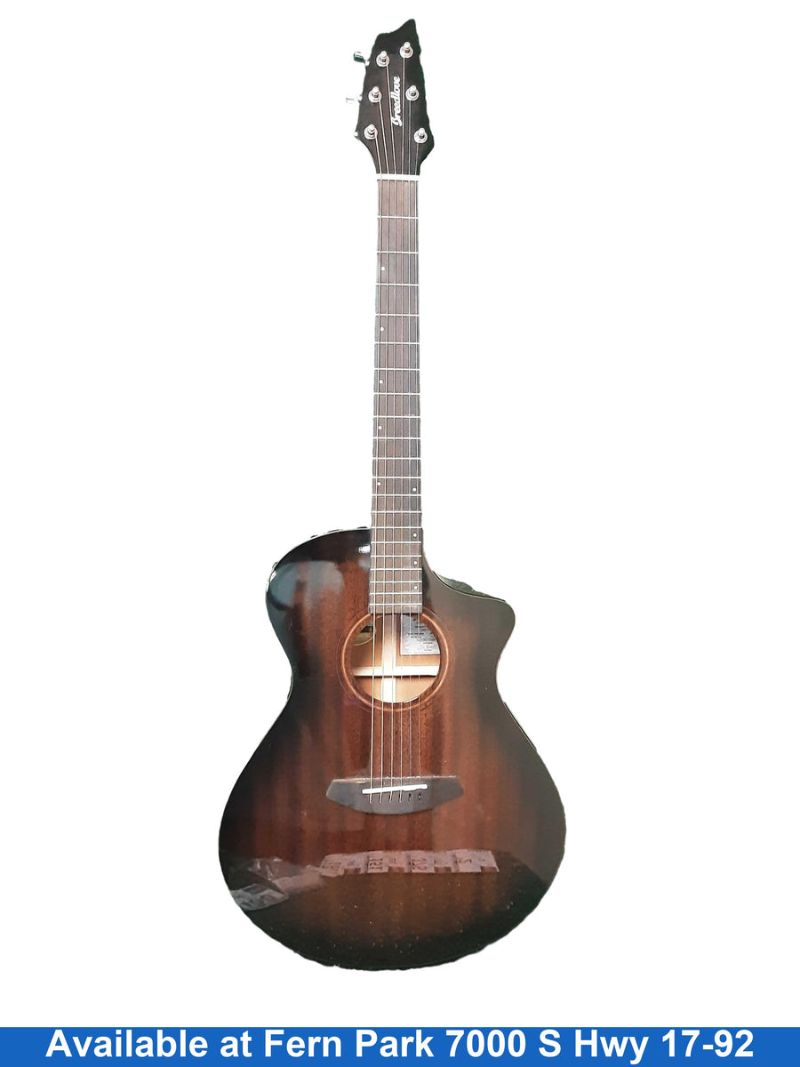 Breedlove Wildwood Pro 2 Brown Acoustic / Electric Classic Guitar