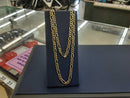 Figaro Chain - Yellow Gold 14k (.585) 13.8 grams 24 inch