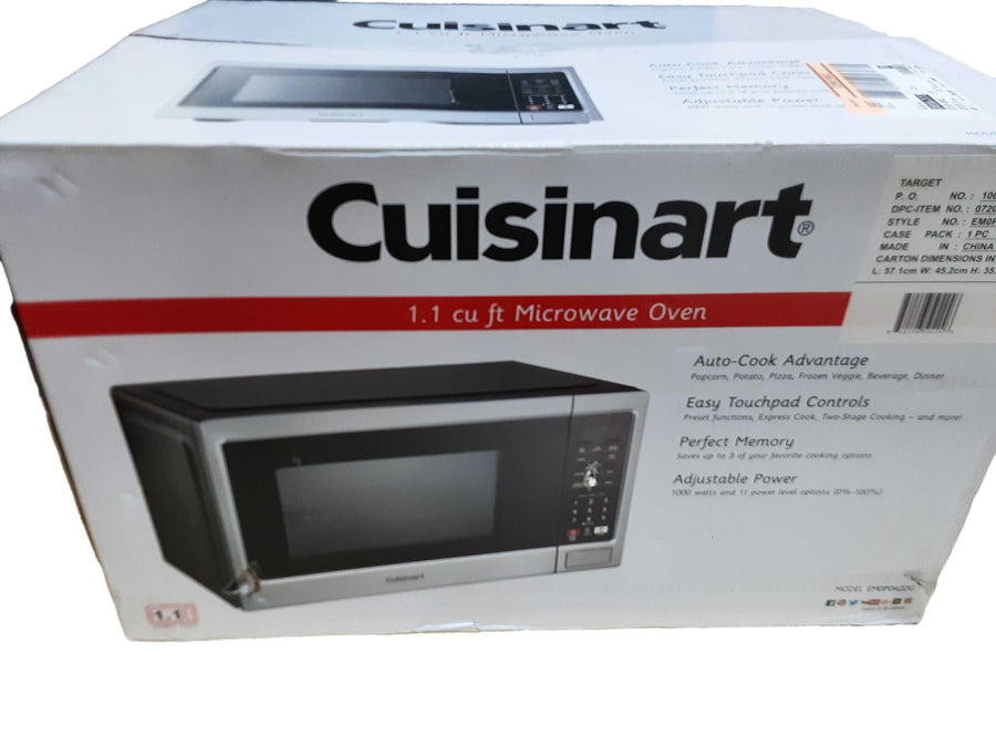 Cuisinart Em0p042dg Silver Countertop Microwave