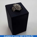 Women's Ring - White Gold 10k (.417) 8.5 grams Size 8