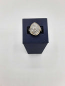 Women's Ring - Yellow Gold 10k (.417) 5.6 grams Size 8.5