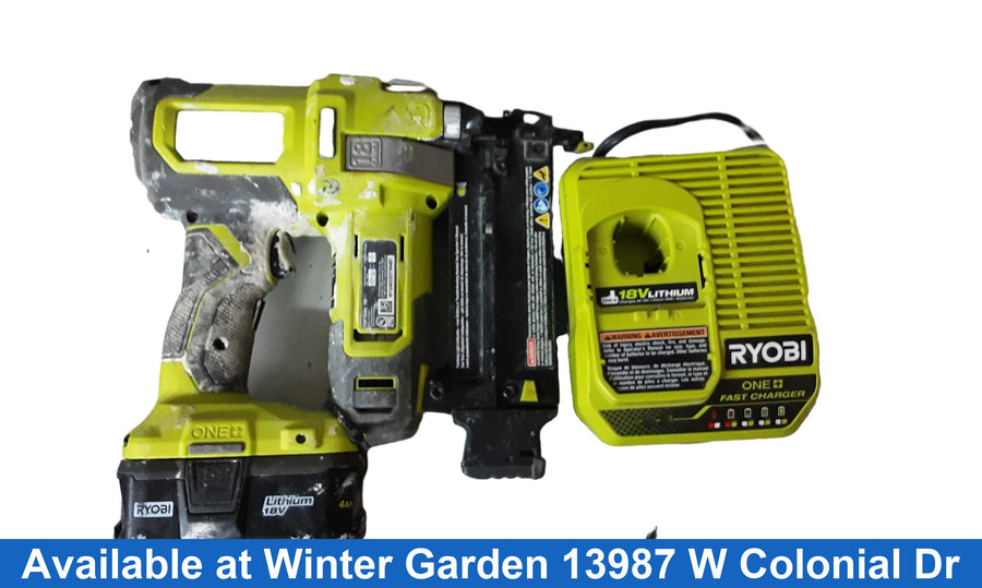 Ryobi P321 Green Cordless Framing Nailer