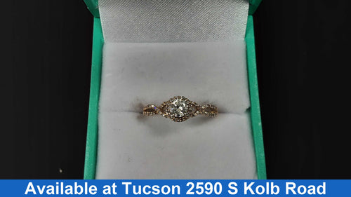 Women's Ring - Yellow Gold 14k (.585) 2 grams Size 6.5