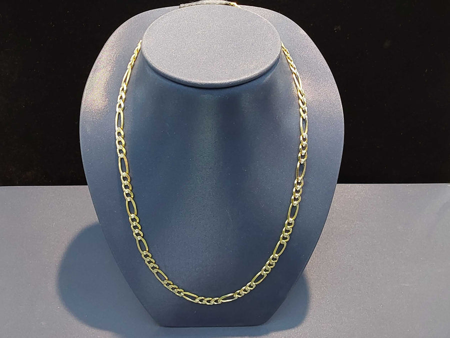 Figaro Chain - Yellow Gold 10k (.417) 18.2 grams 24 inch