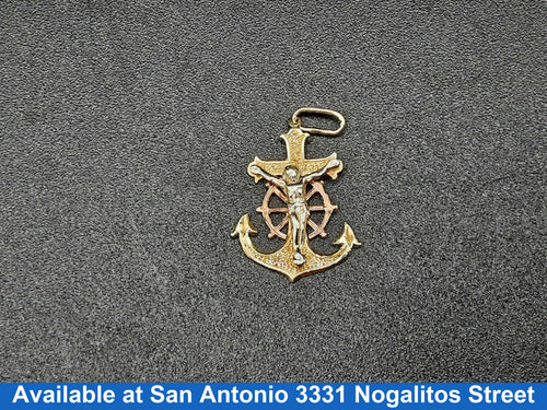 Symbol Pendant - Tricolor Gold 14k (.585) 1.9 grams