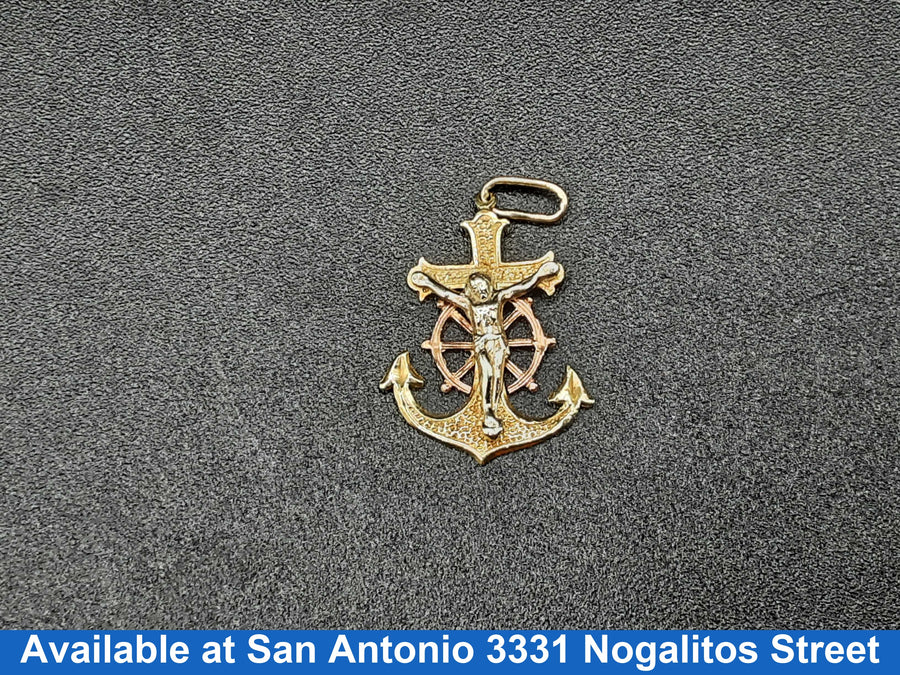 Symbol Pendant - Tricolor Gold 14k (.585) 1.9 grams