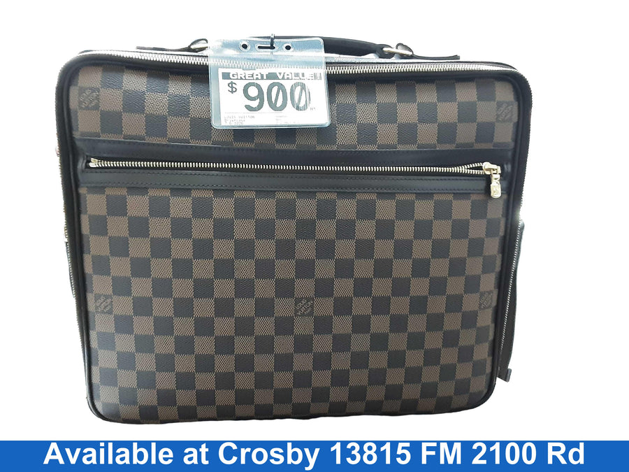 Louis Vuitton Sabana Brown Backpack / Briefcase / Bag