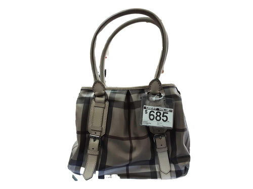 Burberry Greysmoke Gray Purse / Handbag