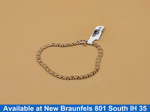 Bracelet - Yellow Gold 14k (.585) 7 grams 7 inch