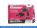Bauer 1791c-b1 Red Hand Drill