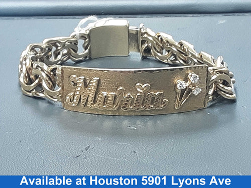 ID Bracelet - Yellow Gold 10k (.417) 40.6 grams 7 inch