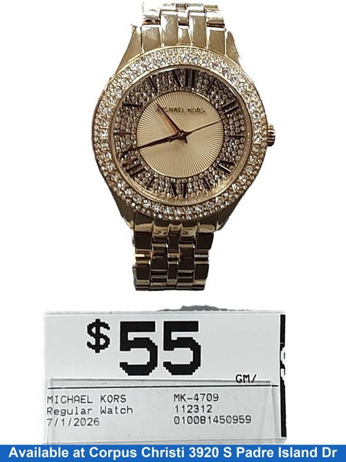 Michael Kors Mk-4709 Gold Regular Watch