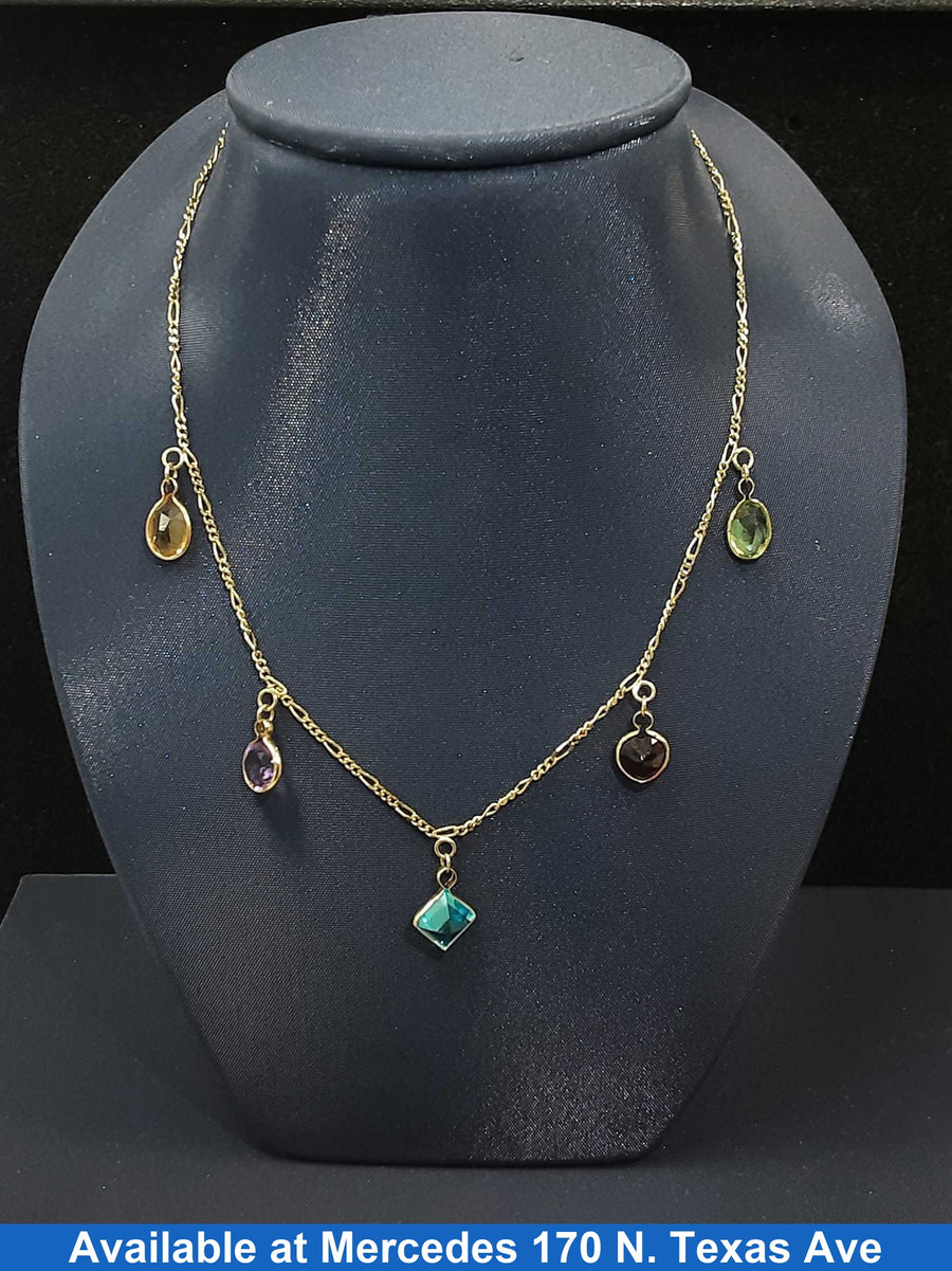 Bead Chain - Yellow Gold 14k (.585) 3.3 grams 20 inch