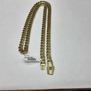 Cuban Link Chain - Yellow Gold 10k (.417) 24.3 grams 23 inch