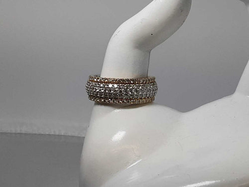 Women's Ring - White Gold 14k (.585) 15.3 grams Size 10.5