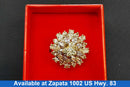 Women's Ring - Yellow Gold 10k (.417) 6.7 grams Size 7.5
