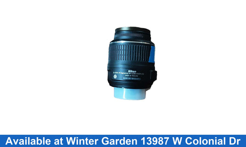Nikon Vr Dx Black Photographic Lens