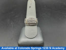 Men's Ring - White Gold 14k (.585) 7.8 grams Size 8.5